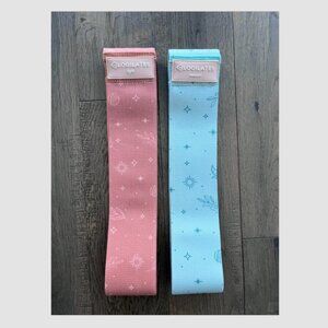 Logilates Resistance Exercise Bands Set of 2 Medium Light Strength